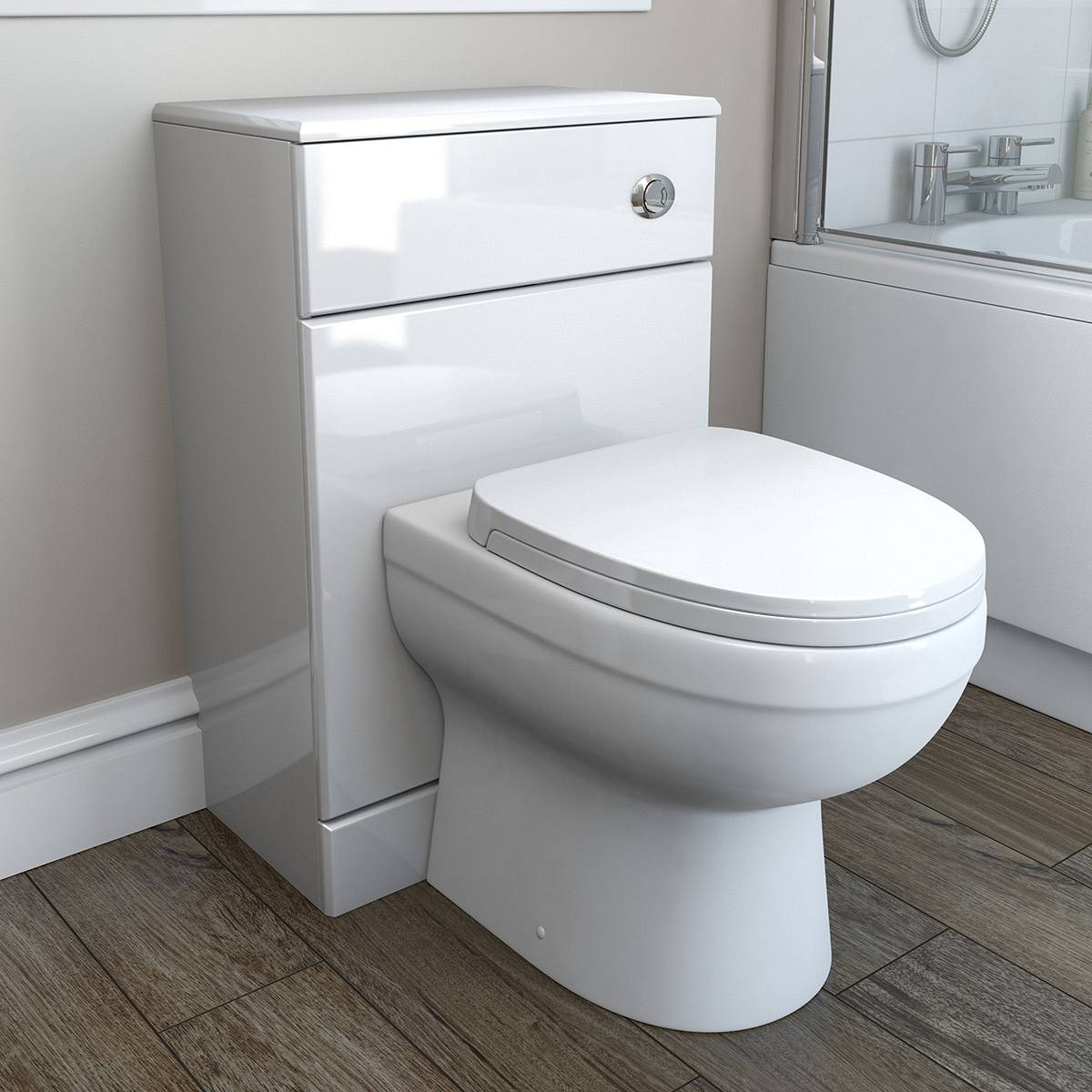 Energy Back To Wall Toilet inc Seat & Unit